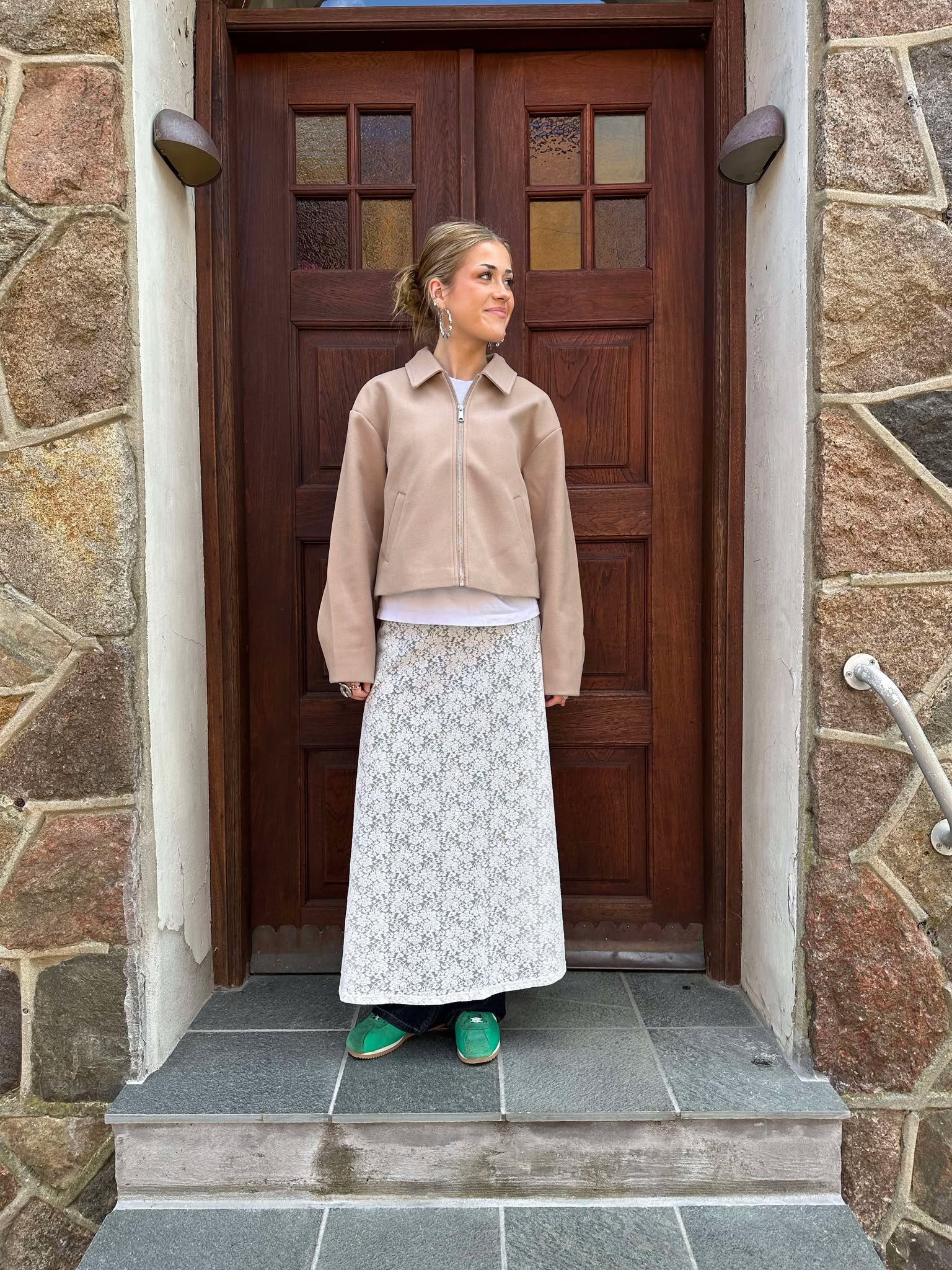 OBJPOLLY Light Jacket - Humus